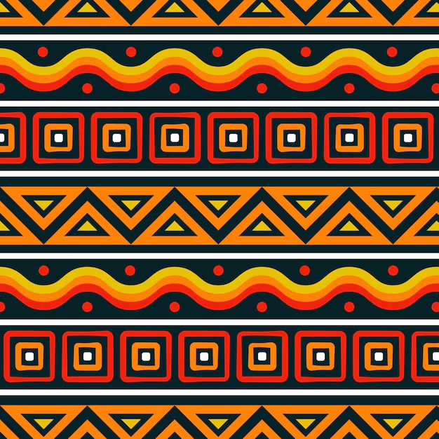 African Simba Print Patterns